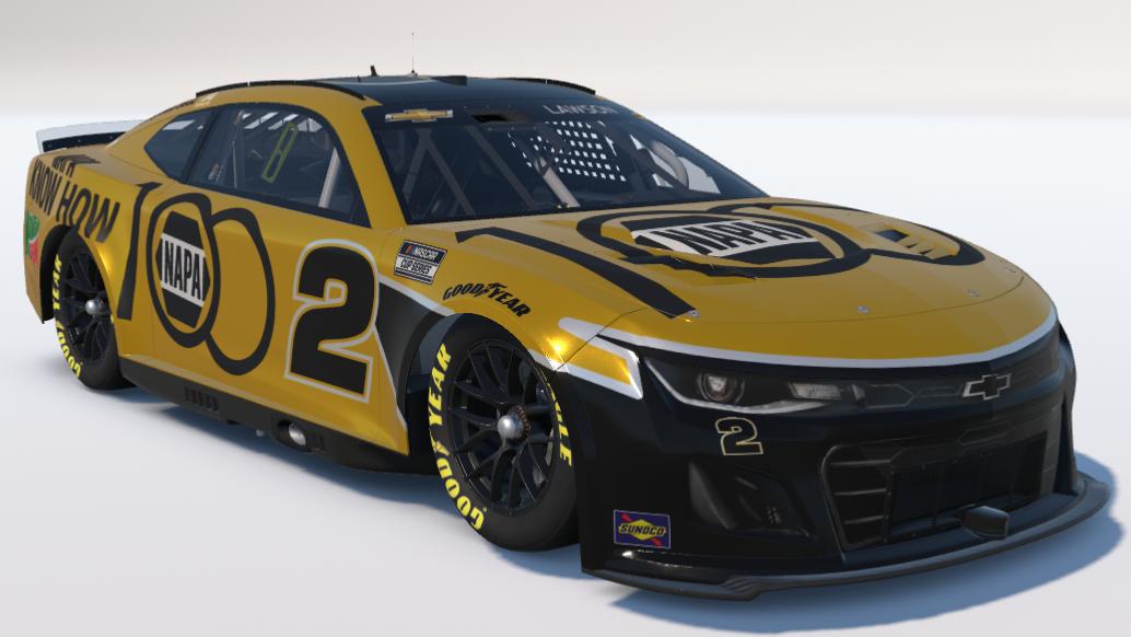 Preview of Napa 100th Anniversary NASCAR Cup Series Next Gen Camaro ZL1 by Ronald Lawson2