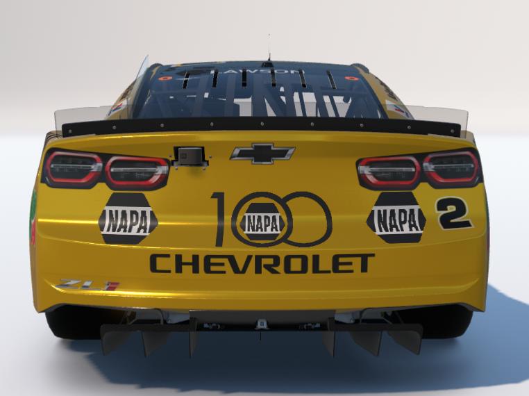 Preview of Napa 100th Anniversary NASCAR Cup Series Next Gen Camaro ZL1 by Ronald Lawson2