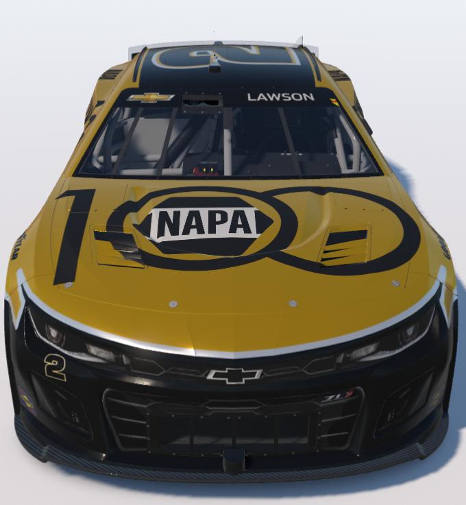 Preview of Napa 100th Anniversary NASCAR Cup Series Next Gen Camaro ZL1 by Ronald Lawson2