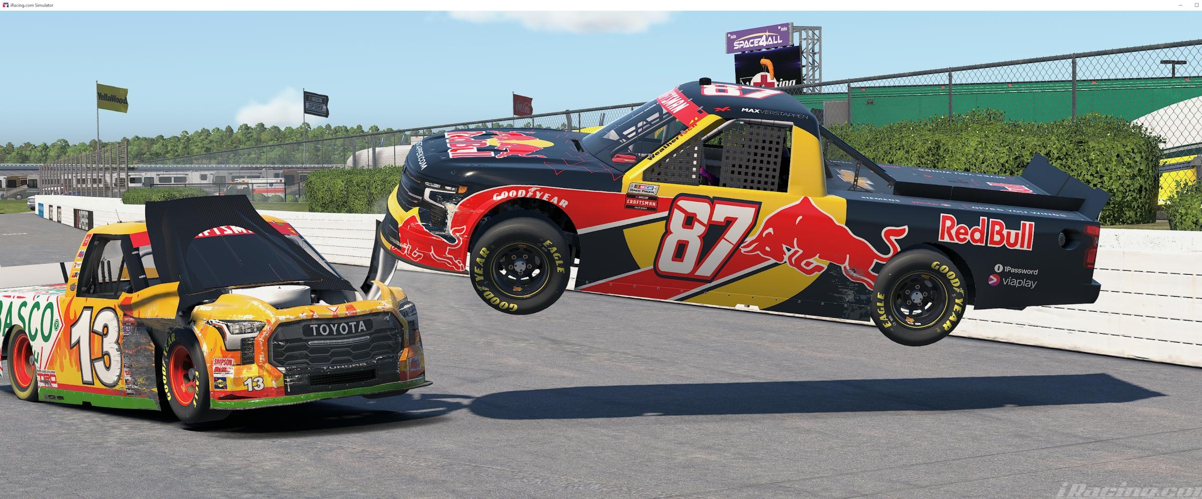 Preview of Trackhouse Redbull Verstappen Chevrolet Silverado Truck 2019 by Ben D.