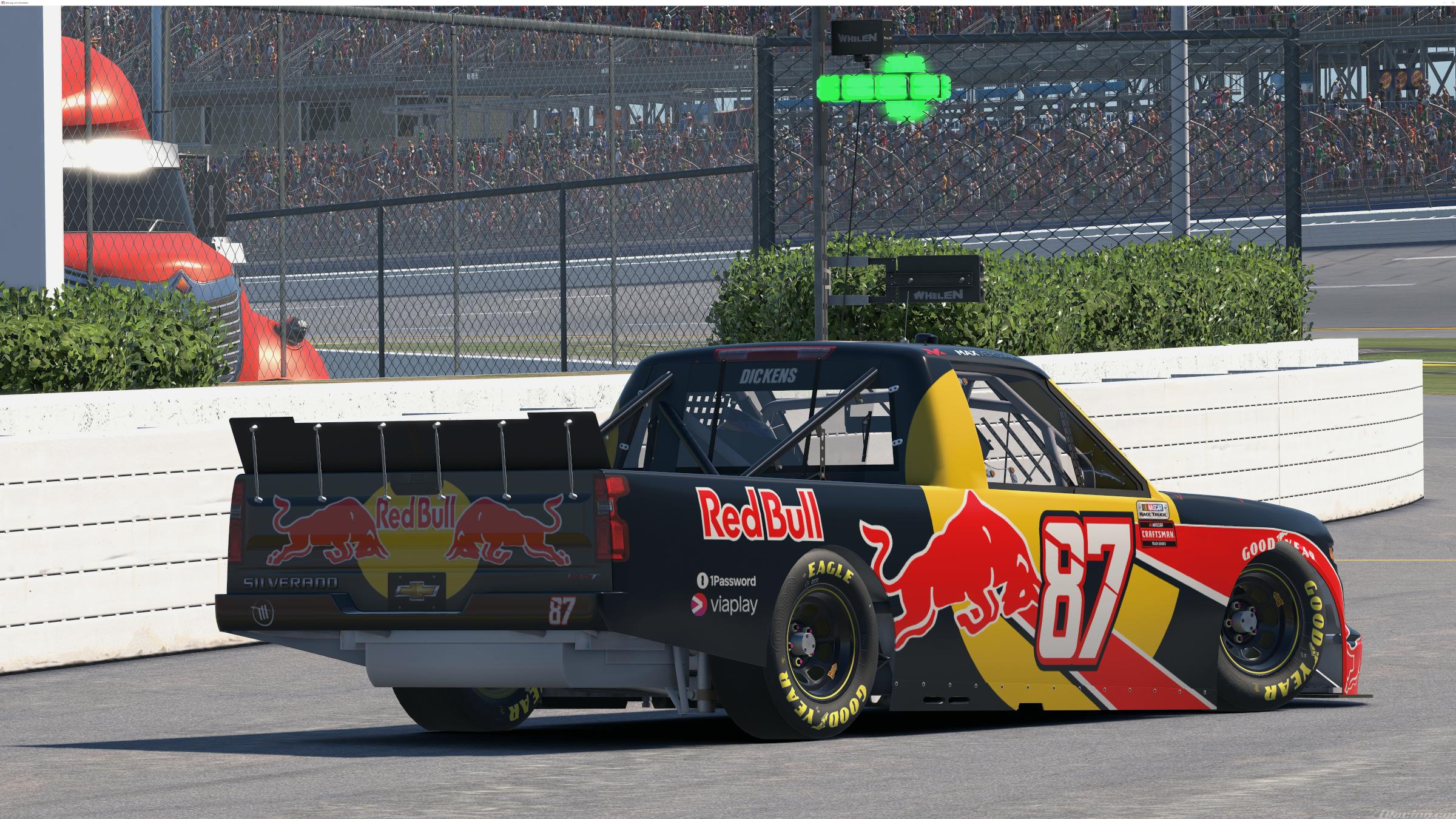 Preview of Trackhouse Redbull #87 Verstappen Chevrolet Silverado Truck 2019 by Ben D.