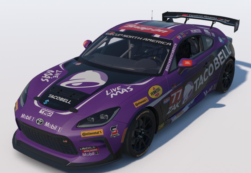 Preview of Taco Bell Live Mas Toyota GR86 by Ronald Lawson2