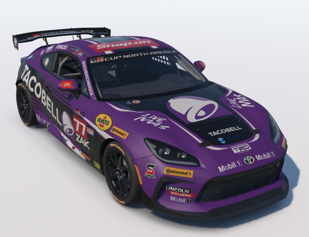 Preview of Taco Bell Live Mas Toyota GR86 by Ronald Lawson2