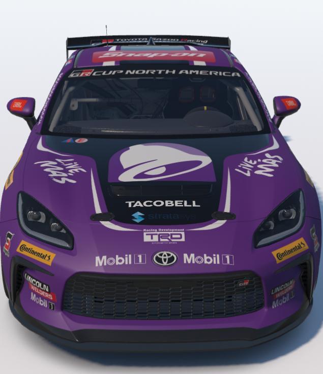 Preview of Taco Bell Live Mas Toyota GR86 by Ronald Lawson2