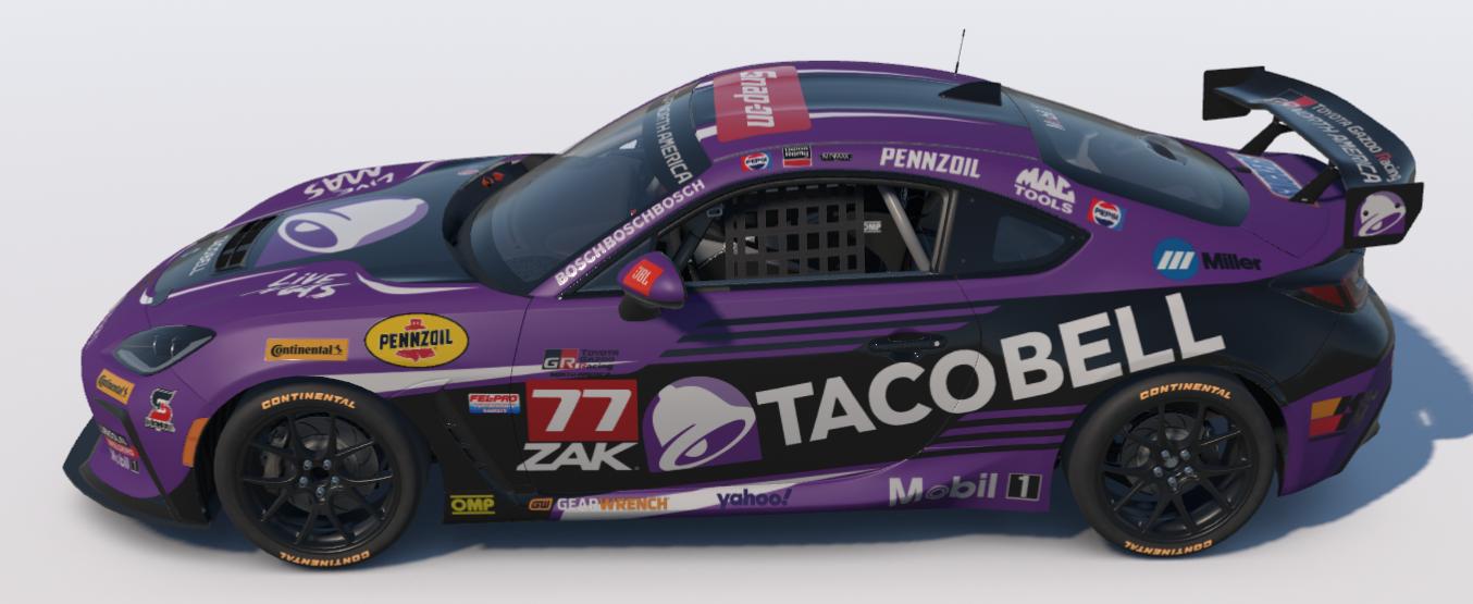 Preview of Taco Bell Live Mas Toyota GR86 by Ronald Lawson2