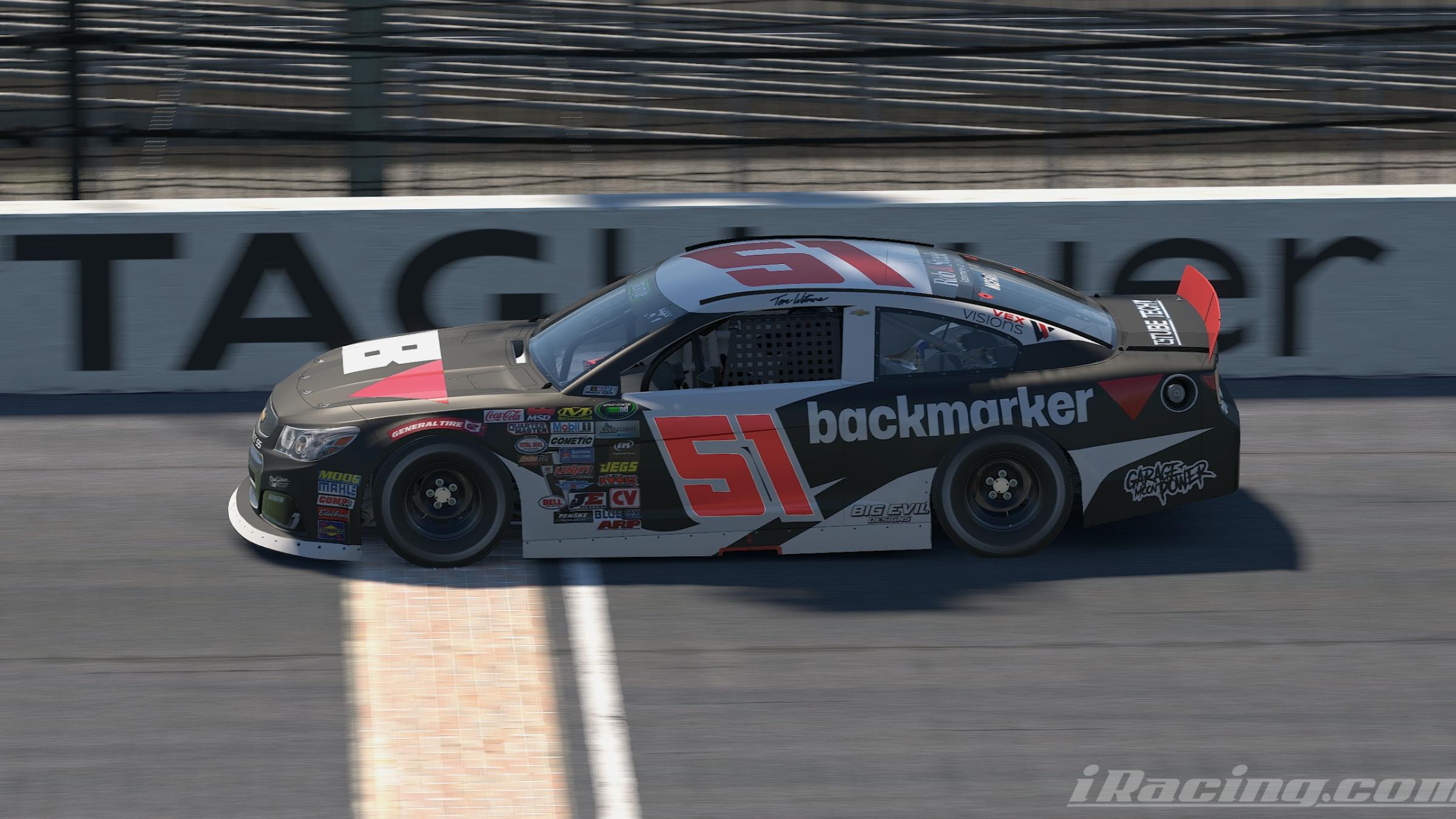 Preview of #51 Backmarker - Arca Chevy SS - Tom Wetmore by Eric McFarland