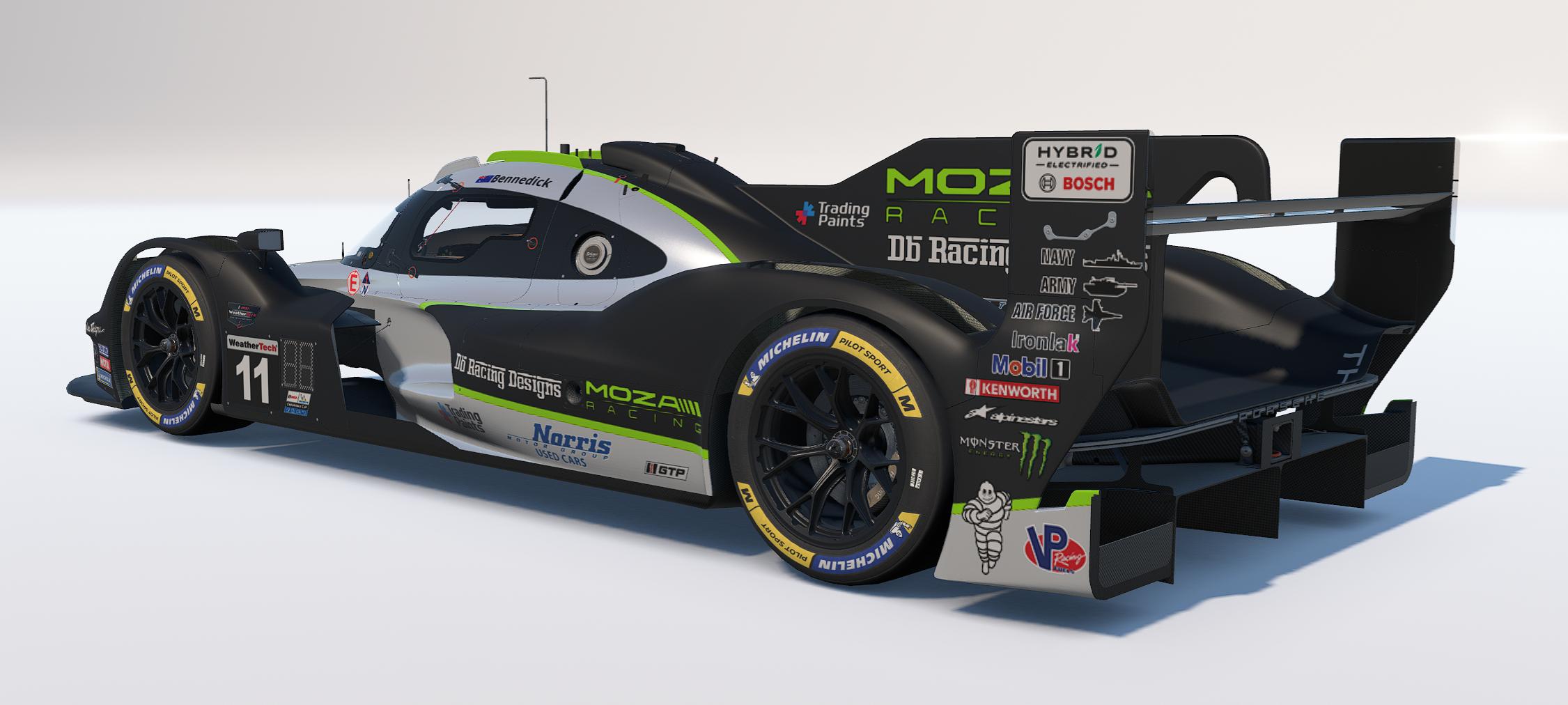 Preview of DB Racing Designs/MOZA Racing/Trading Paints Porsche 963 GTP by Drew Bennedick