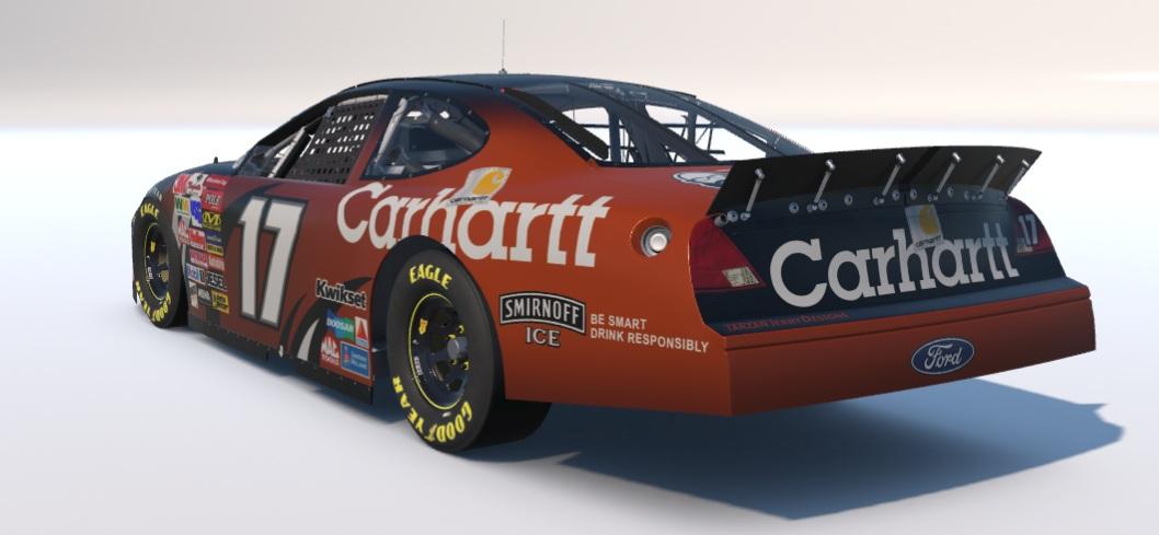 Preview of Matt Kenseth Carhartt Throwback by Jerry Bynum