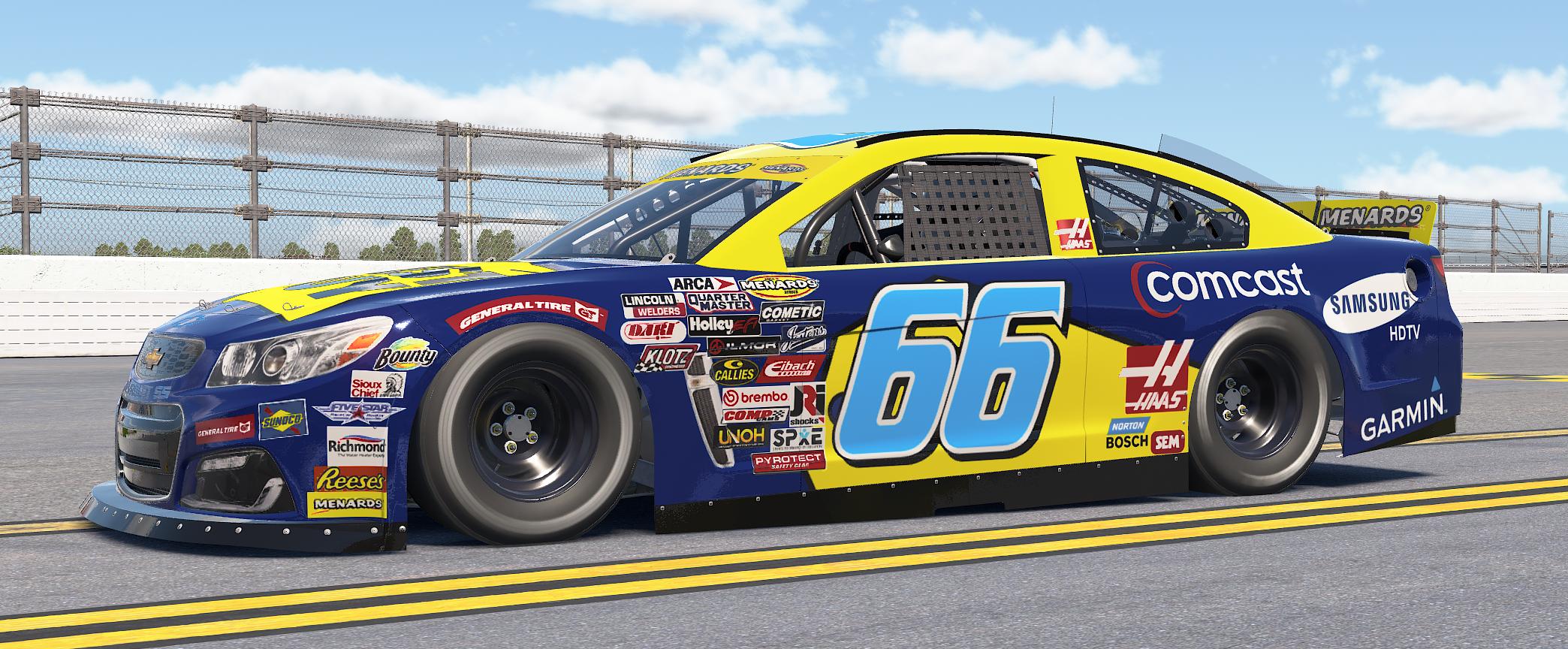 Preview of ARCA Chevy SS Best Buy #66 Jeff Green 2007 custom number by Brian J Oshenska