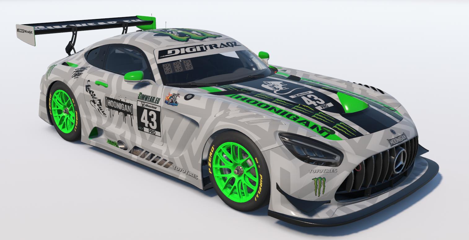 Preview of LaCie MouSe Racing Division Mercedes-AMG GT3 2020 by Jorn N.