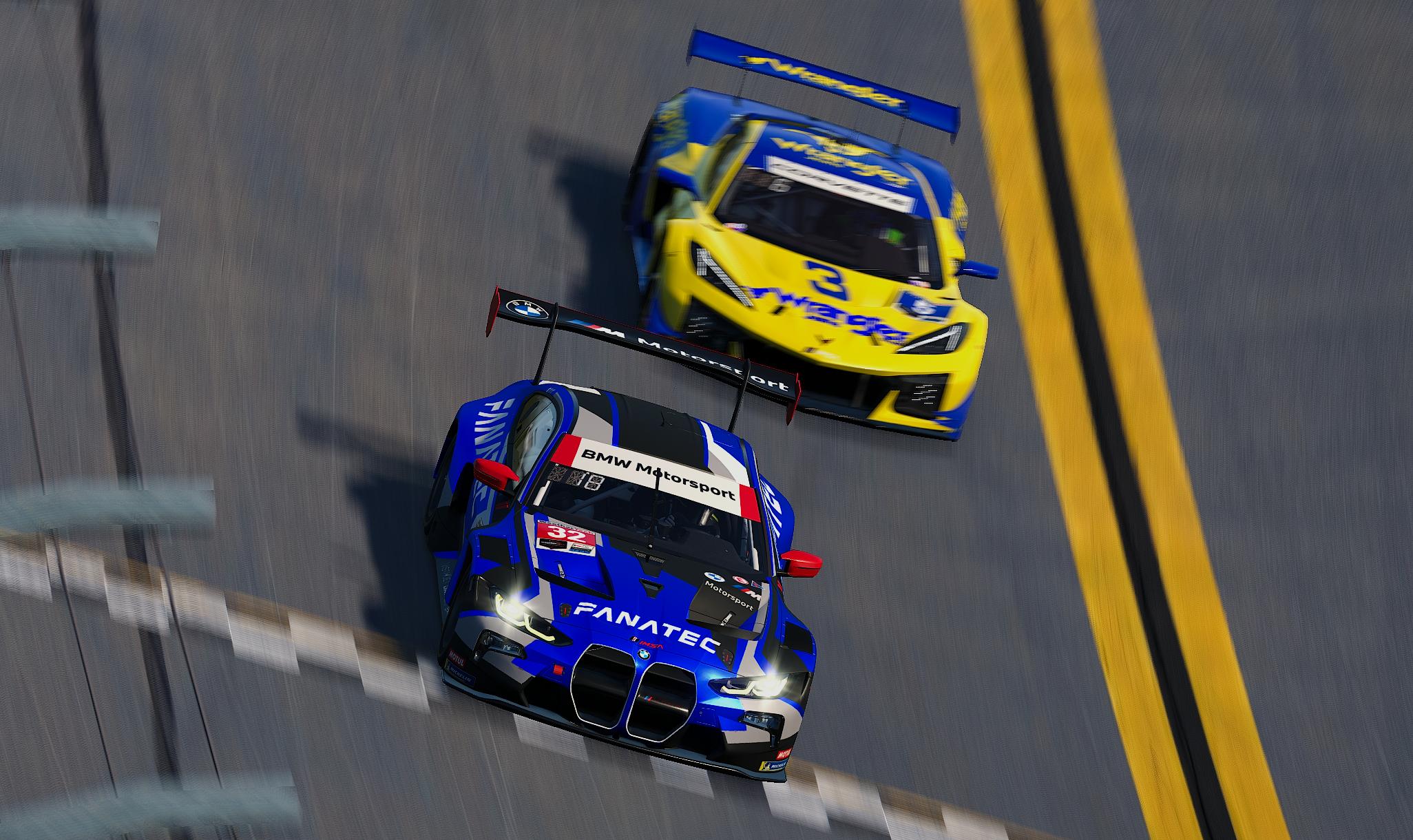 Preview of BMW M4 GT3 - Neon Blue FANATEC by Scott N.