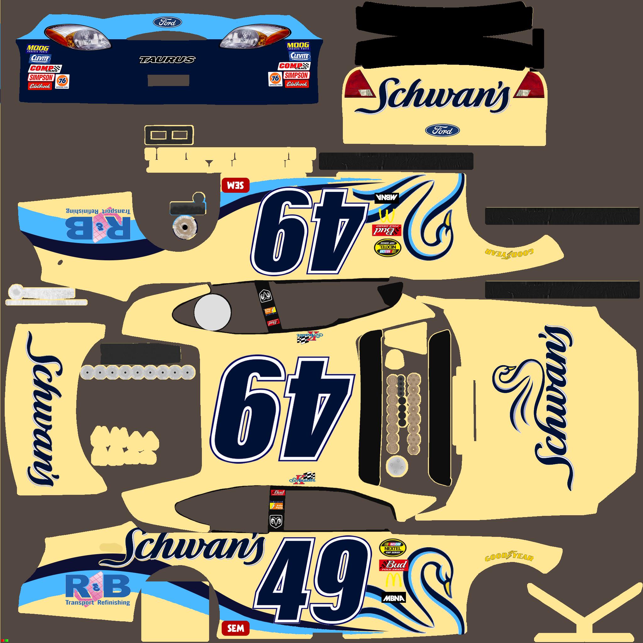 Preview of Ken Shrader--Schwans--2005  by Jarrod Trainor