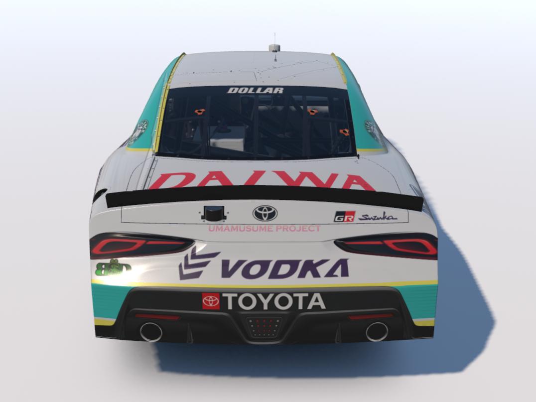 Preview of Umamusume "Vodka Tires" NASCAR Xfinity Toyota "Suzuka" by Brandon Dollar