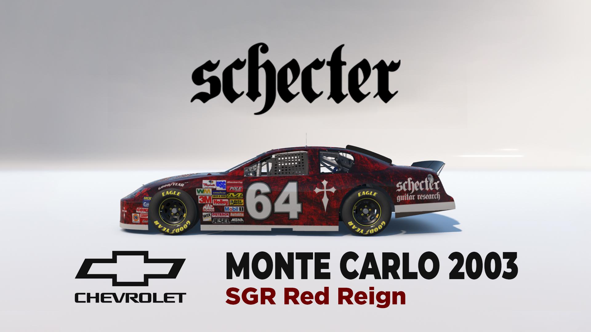 Preview of Chevrolet Monte Carlo 2003 SS SGR Red Reign by Vladislaw Fetisenko
