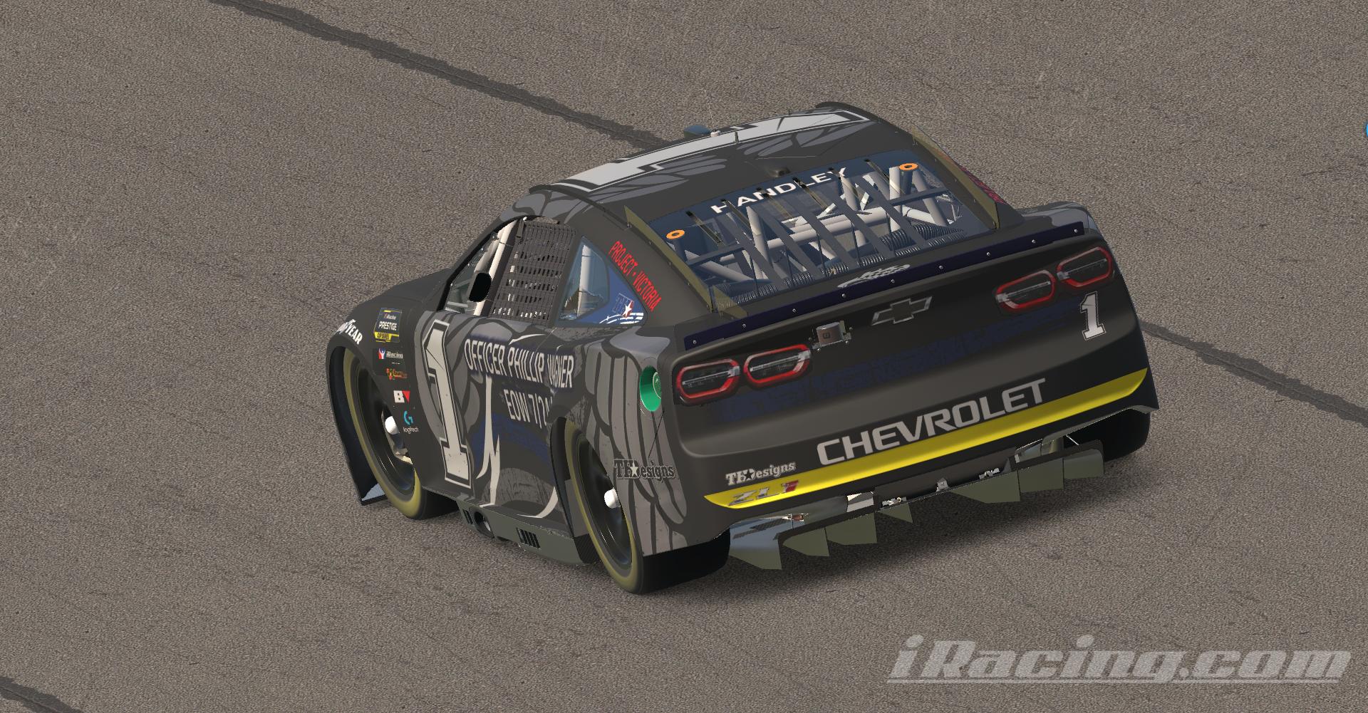 Preview of #1 - Wyatt Youngblood - Back The Blue / TH Designs - 2025 Prestige Next Gen Cup Series by Teejay Handley