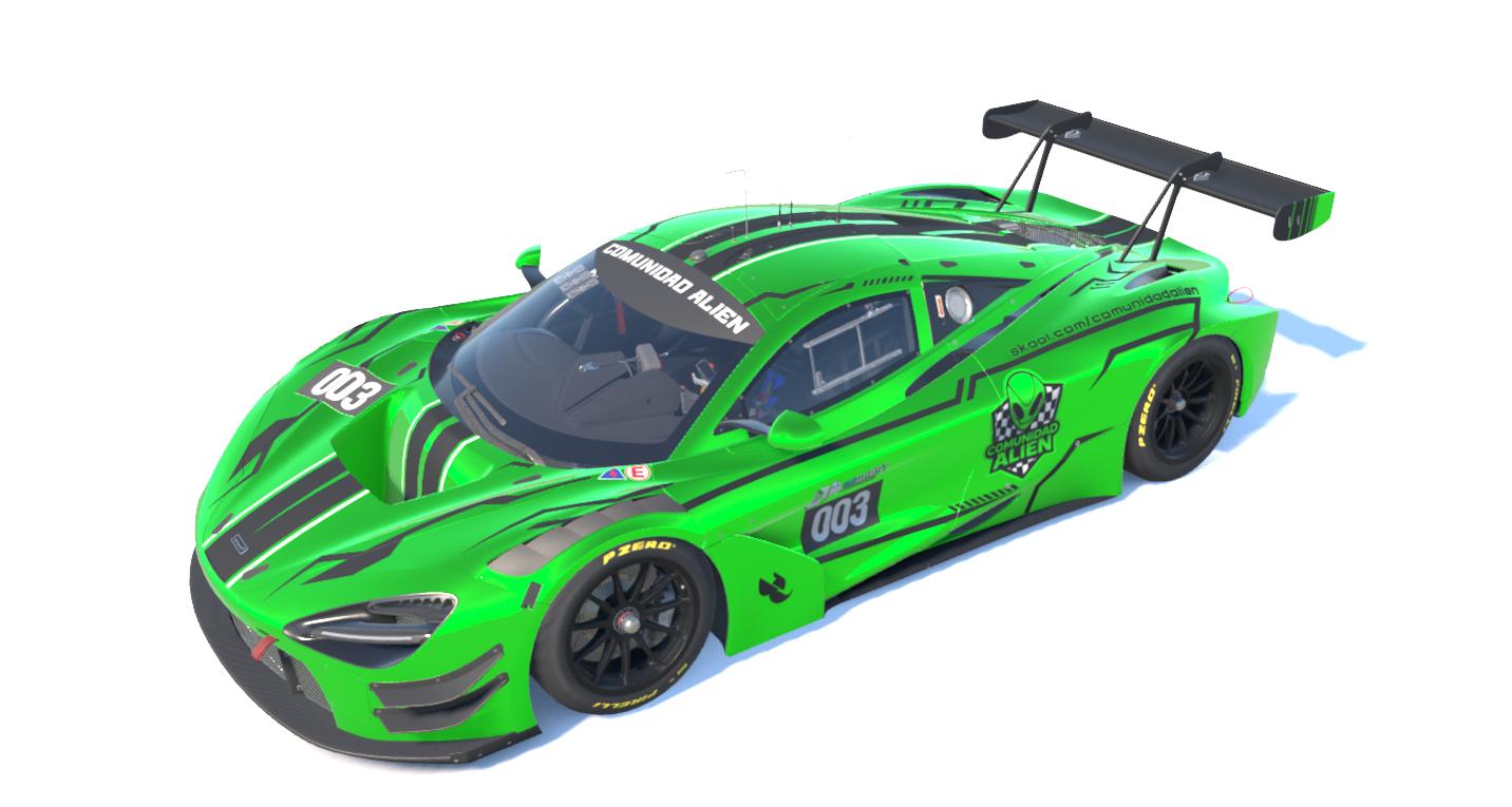 Preview of McLaren 720s EVO GT3 COMUNIDAD ALIEN by Saul Ardura