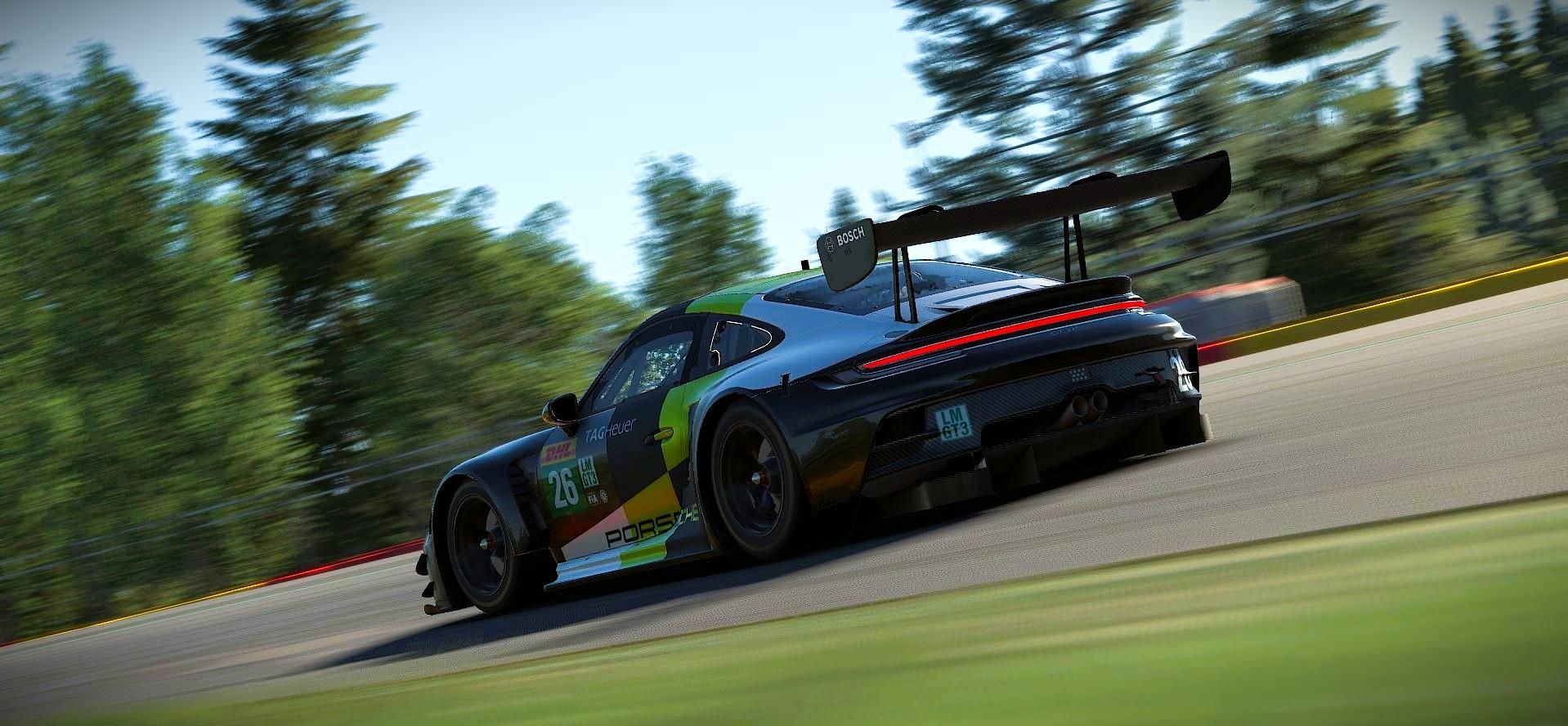 Preview of AlmDesign - Porsche 992 GT3 R Livery Concept by Samuel J Ball