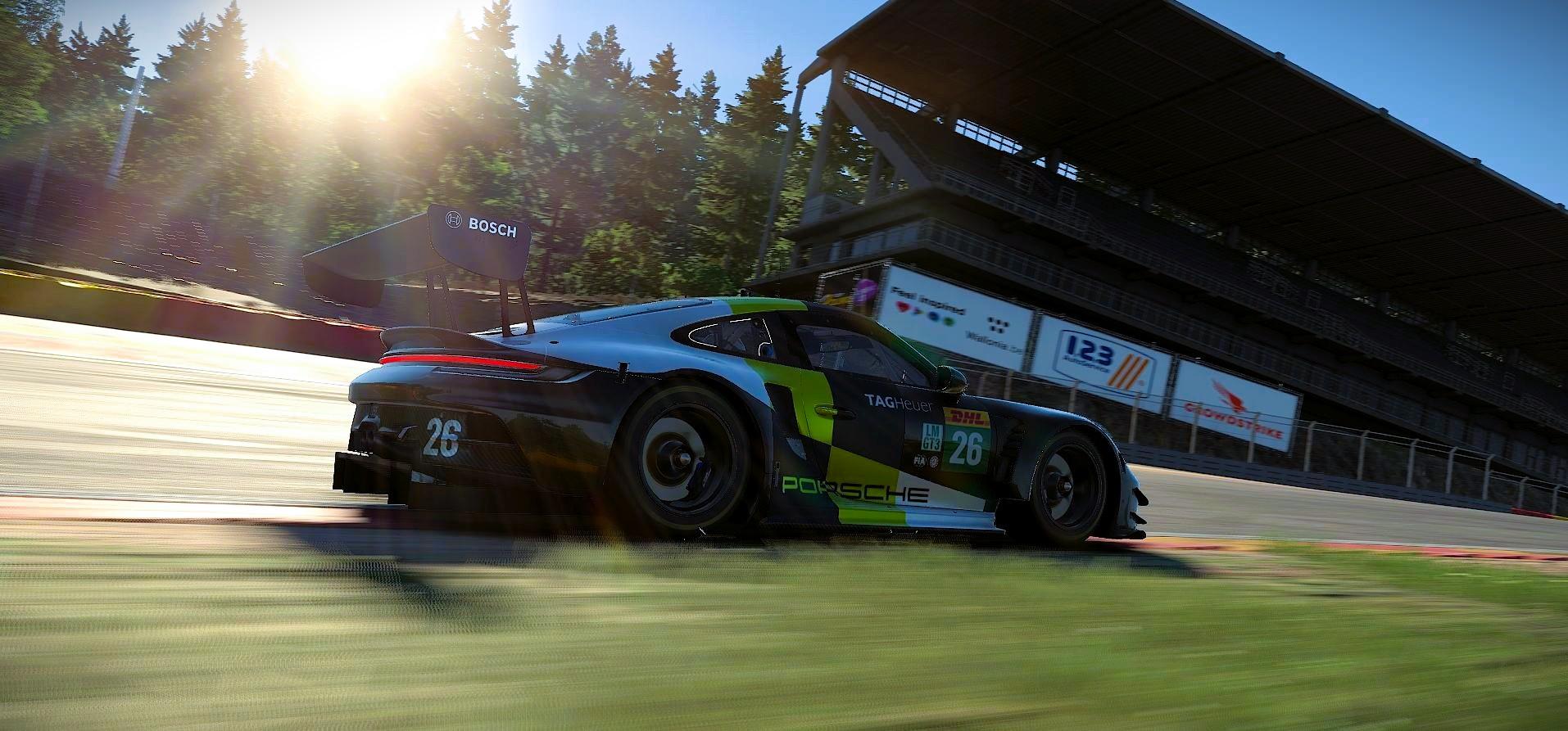Preview of AlmDesign - Porsche 992 GT3 R Livery Concept by Samuel J Ball