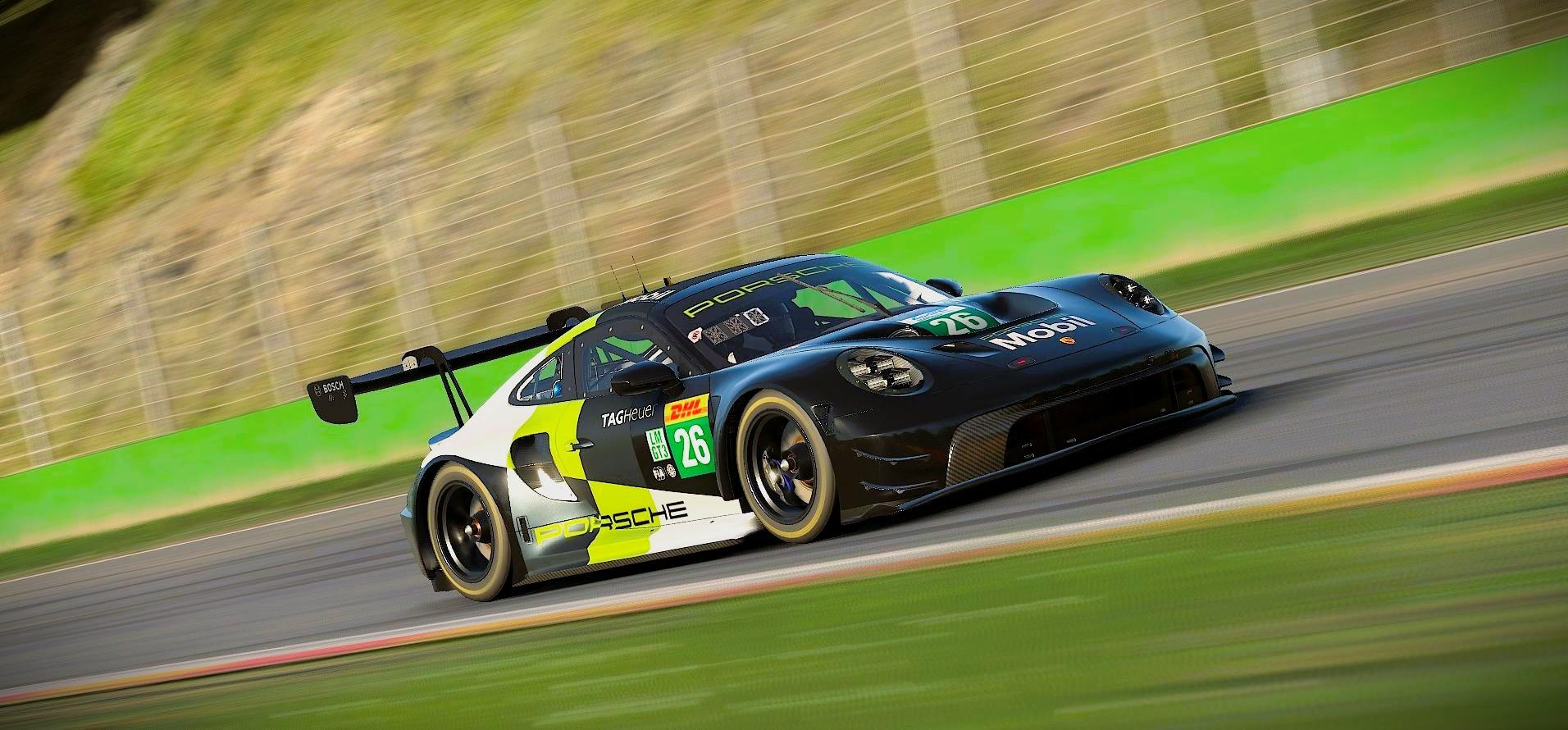 Preview of AlmDesign - Porsche 992 GT3 R Livery Concept by Samuel J Ball