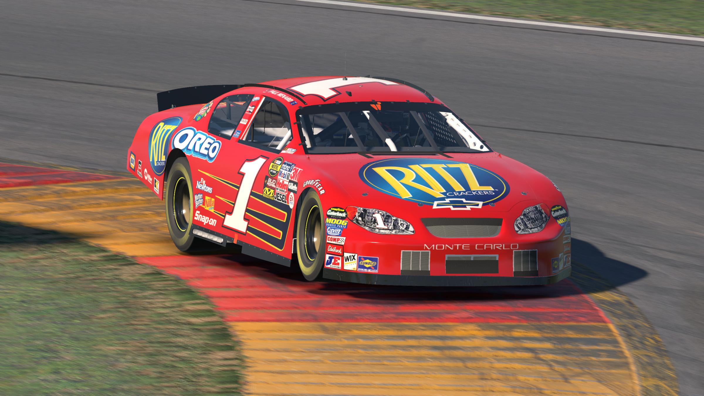 Preview of Paul Menard #1 2005 Kraft/Ritz Chevy Monte Carlo by Evan Lach