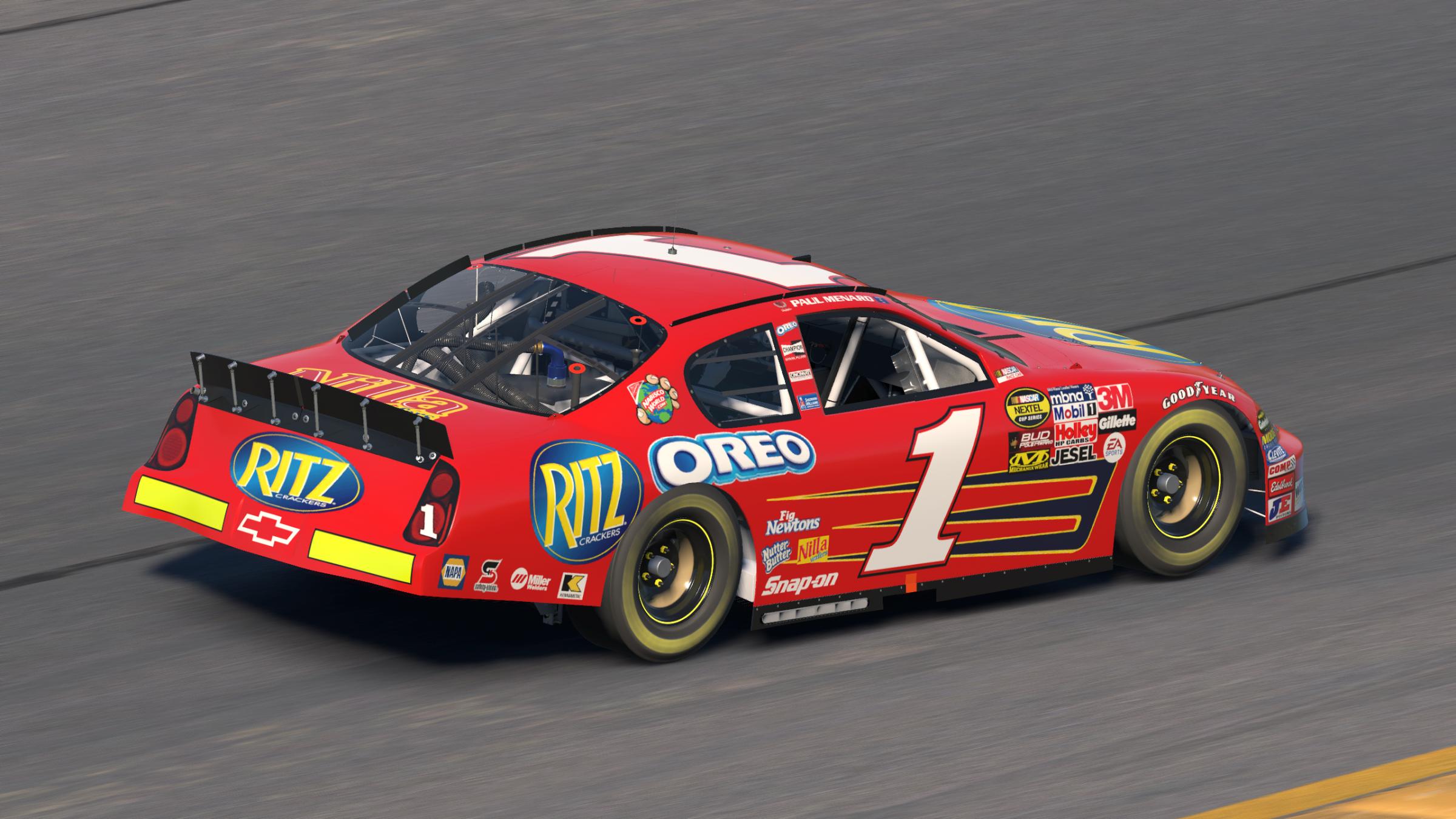 Preview of Paul Menard #1 2005 Kraft/Ritz Chevy Monte Carlo by Evan Lach
