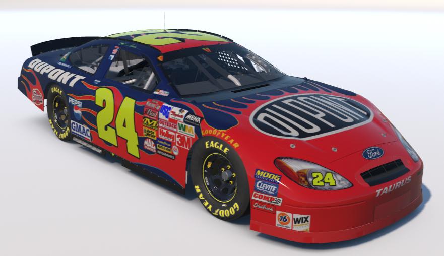 Preview of #24 Jeff Gordon DuPont 2003 (Custom Number) by Daniel Ménard