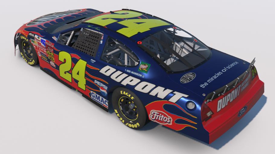 Preview of #24 Jeff Gordon DuPont 2003 (Custom Number) by Daniel Ménard