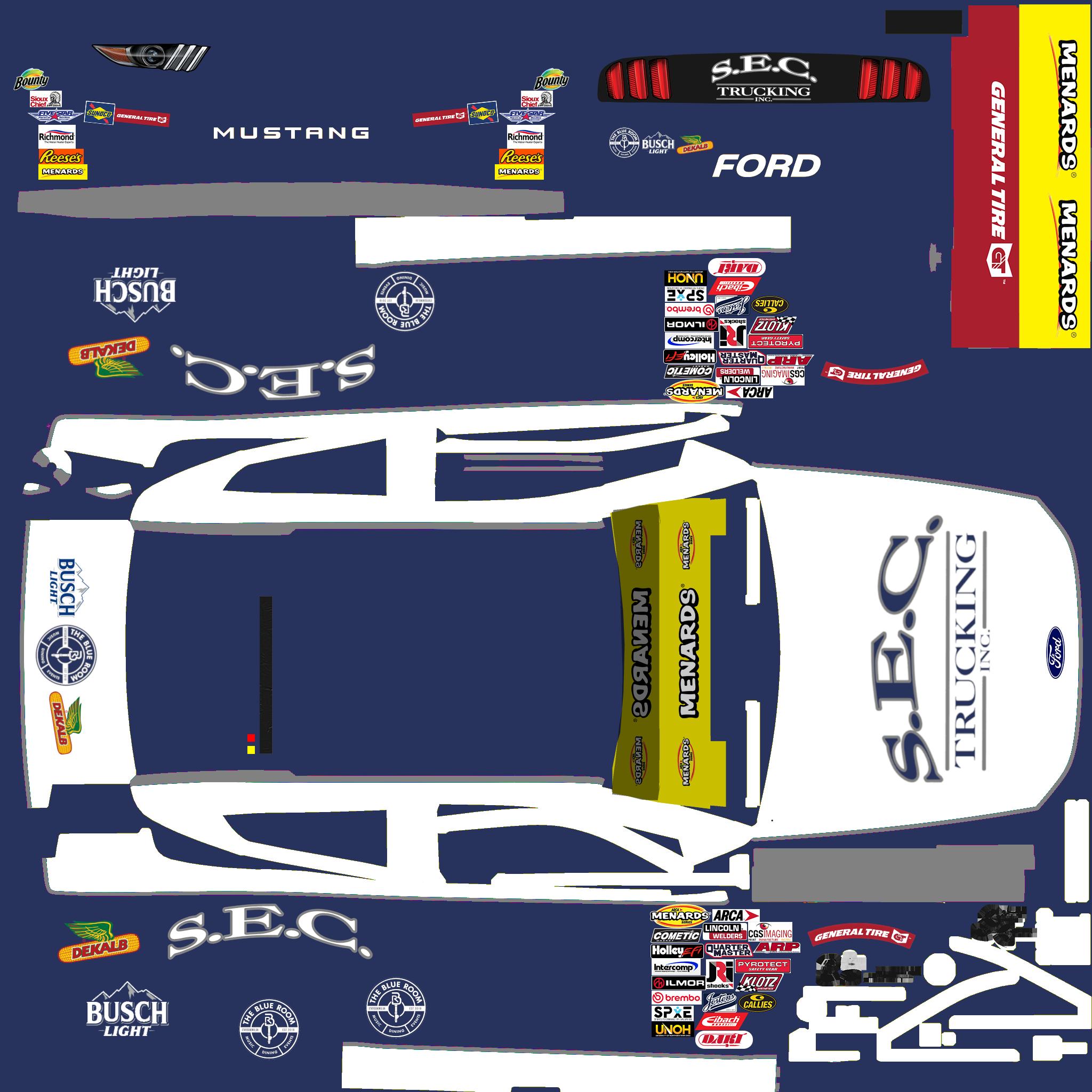 Preview of ARCA Ford Mustang3 by Isaac Castleberry