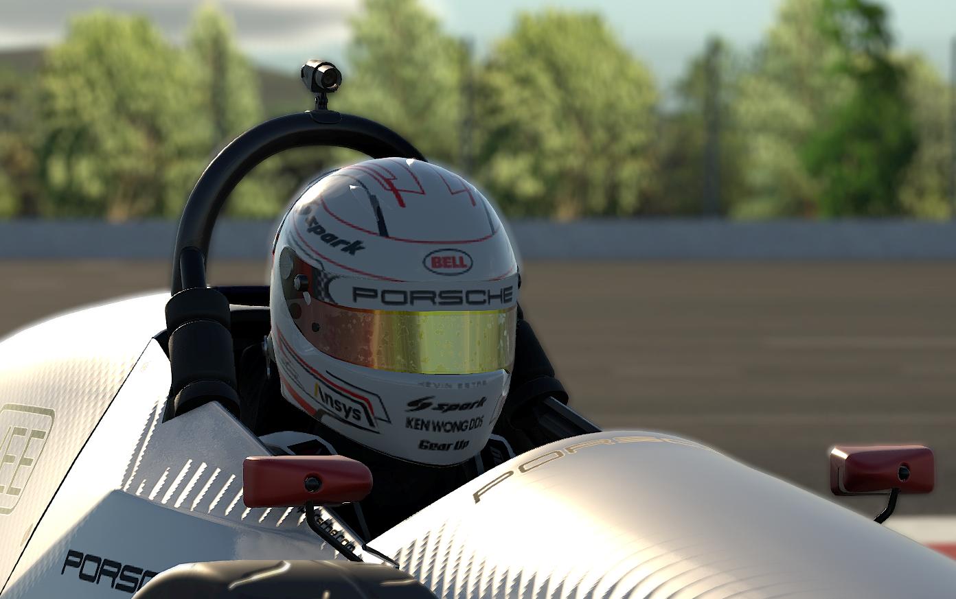 Preview of Kévin Estre 2025 Helmet by Carlos R. F.