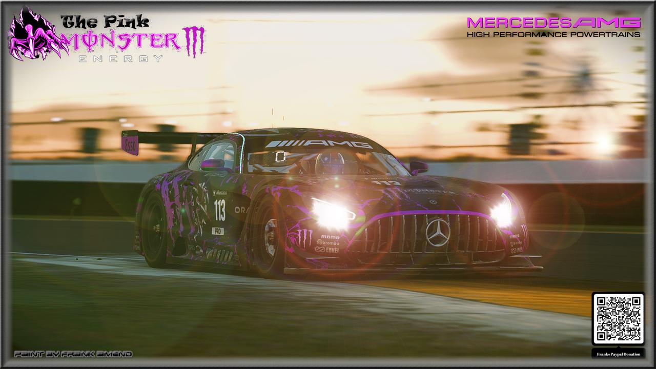 Preview of The Pink Monster Mercedes-AMG GT3 2020 by Frank Amend