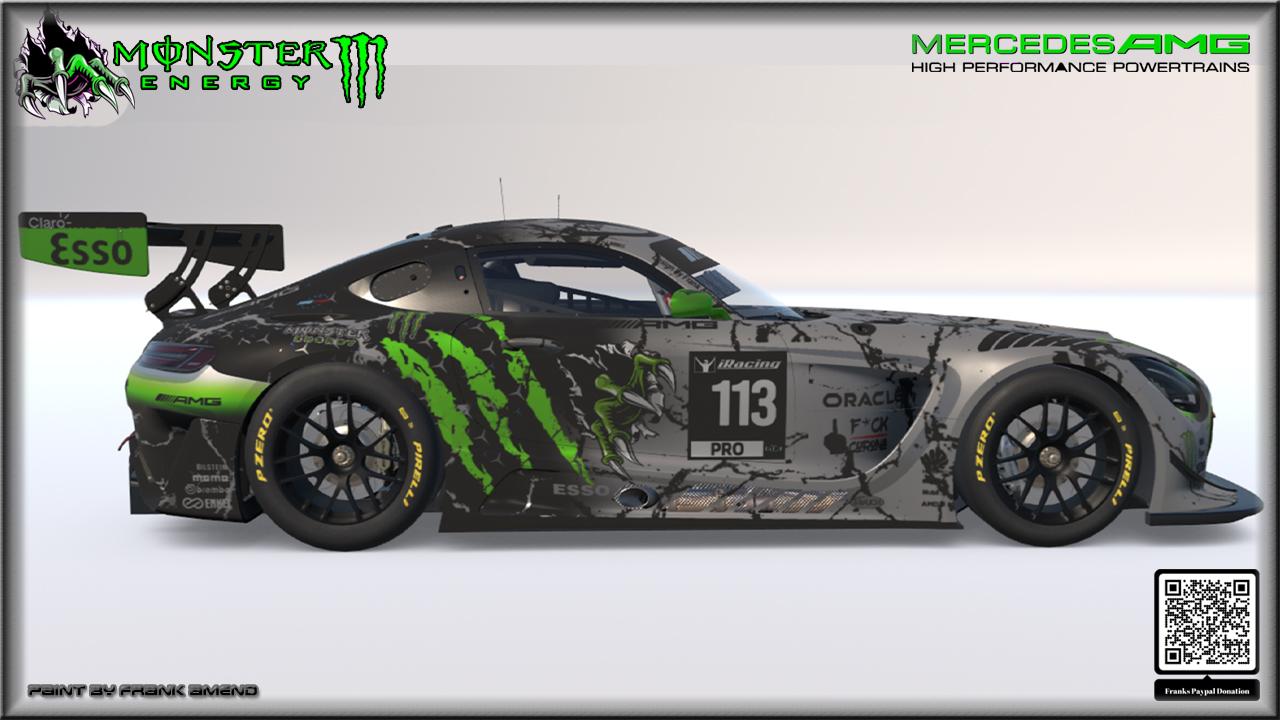 Preview of Pure Monster Mercedes-AMG GT3 2020 by Frank Amend