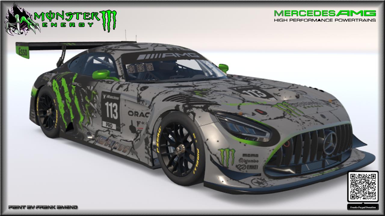 Preview of Pure Monster Mercedes-AMG GT3 2020 by Frank Amend