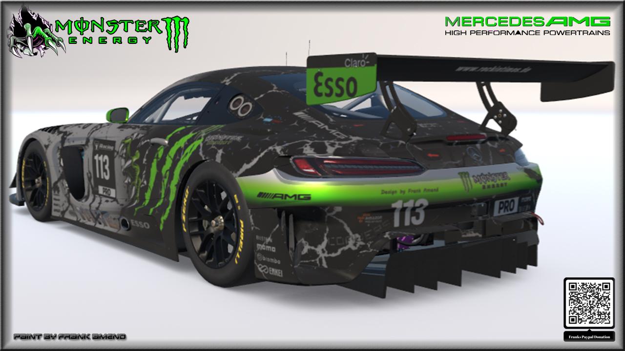 Preview of Pure Monster Mercedes-AMG GT3 2020 by Frank Amend