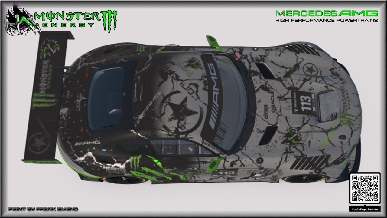 Preview of Pure Monster Mercedes-AMG GT3 2020 by Frank Amend