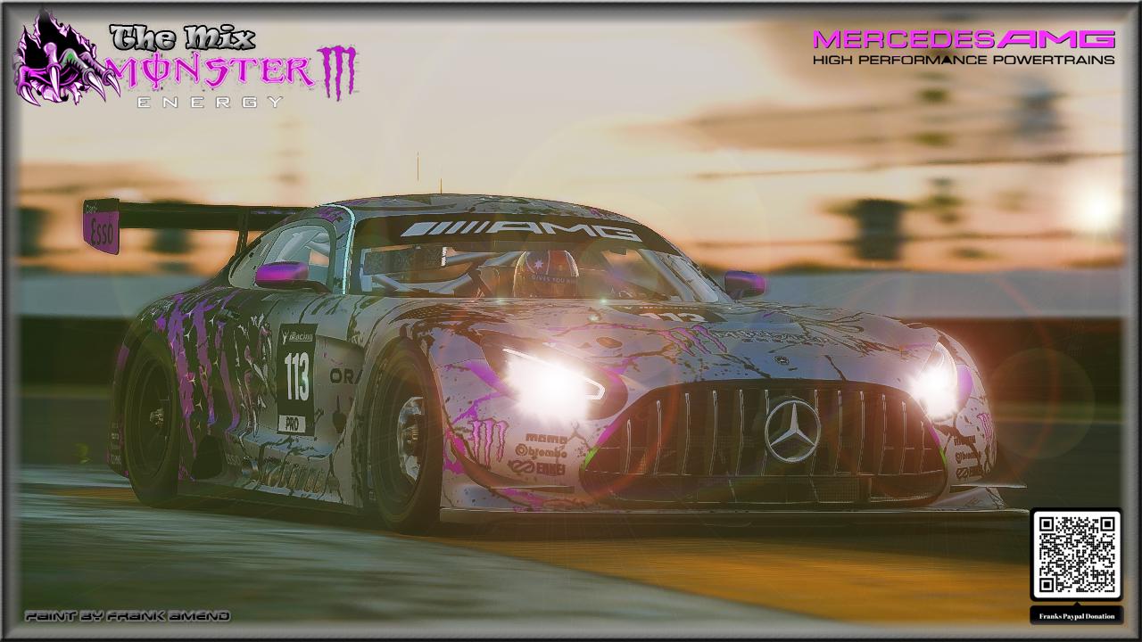 Preview of The Mix Monster Mercedes-AMG GT3 2020 by Frank Amend
