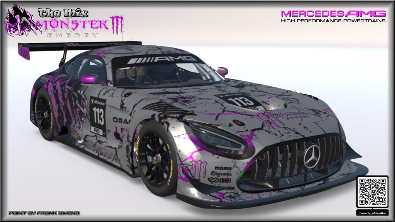 Preview of The Mix Monster Mercedes-AMG GT3 2020 by Frank Amend