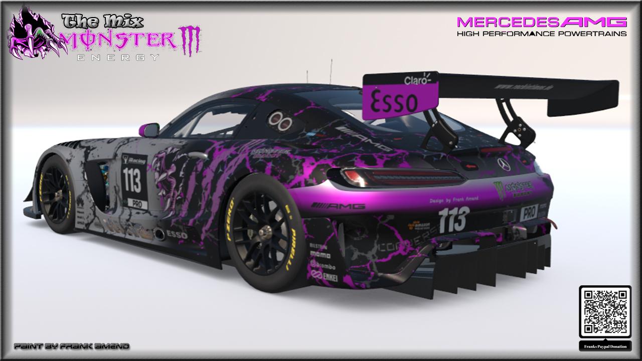 Preview of The Mix Monster Mercedes-AMG GT3 2020 by Frank Amend