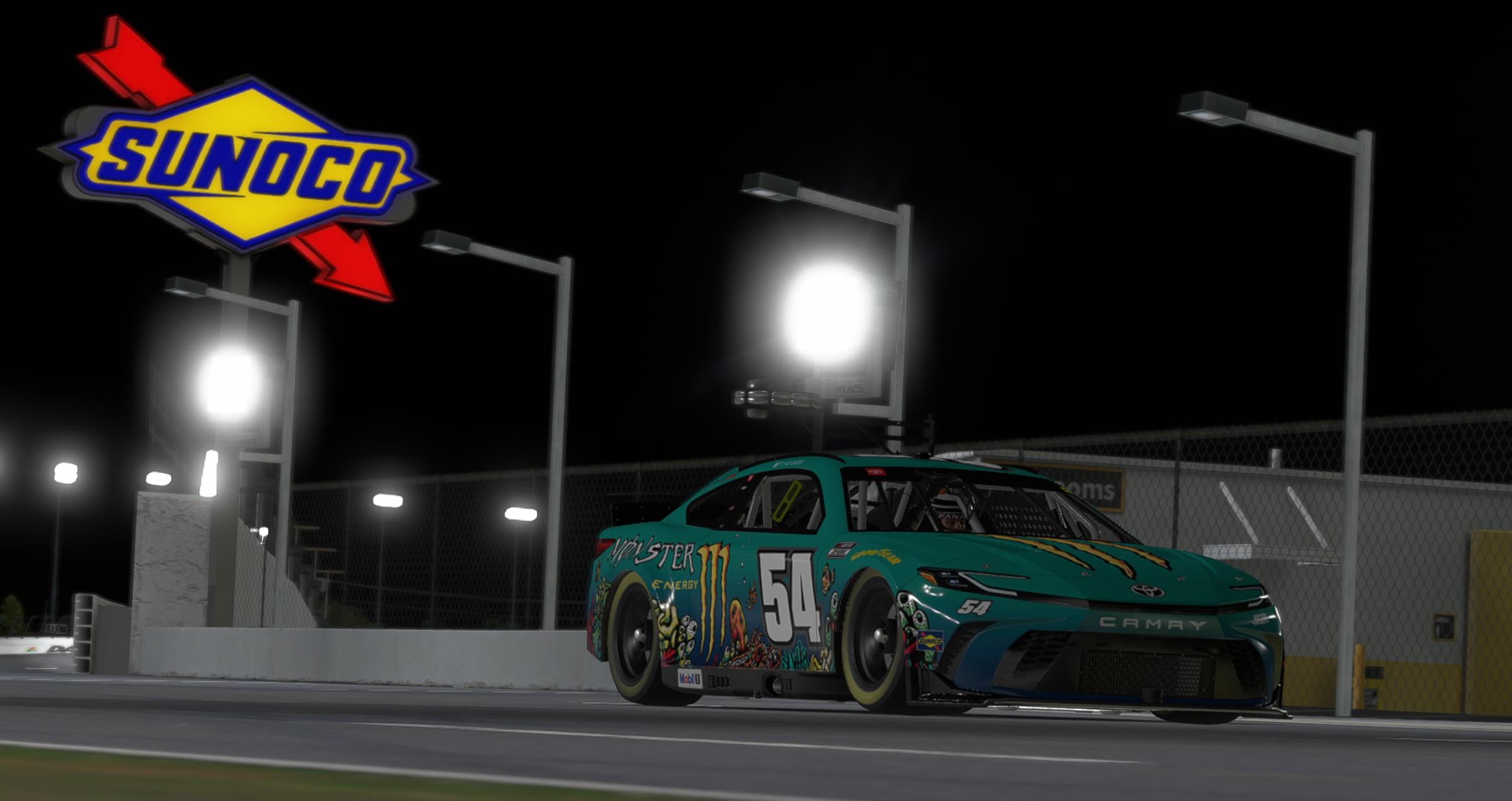 Preview of 2025 Ty Gibbs #54 Monster Energy Aussie Lemonade Toyota Camry (Concept) by Andrew Abbott3