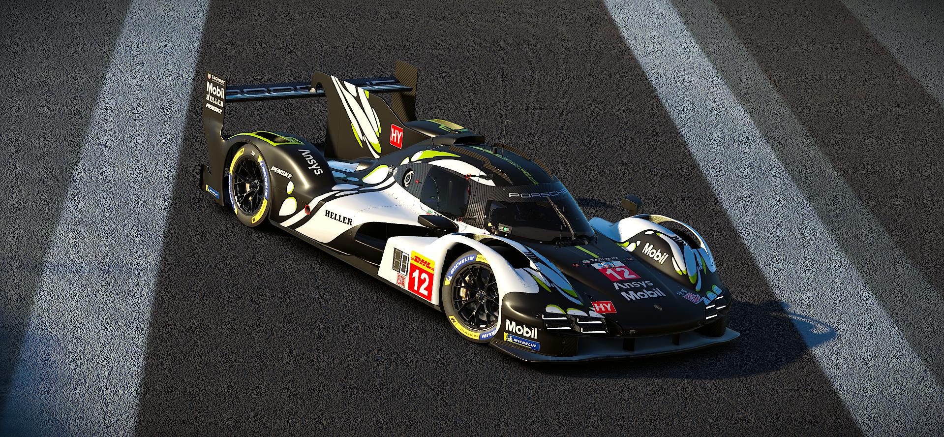 Preview of AlmDesign - Porsche 963 Livery Concept by Samuel J Ball