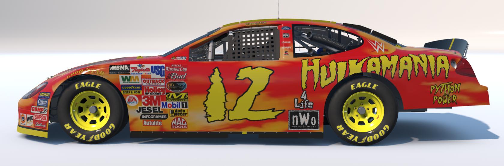 Preview of #12 In Memory Of Hulk Hogan Ford Taurus by Keith Batson