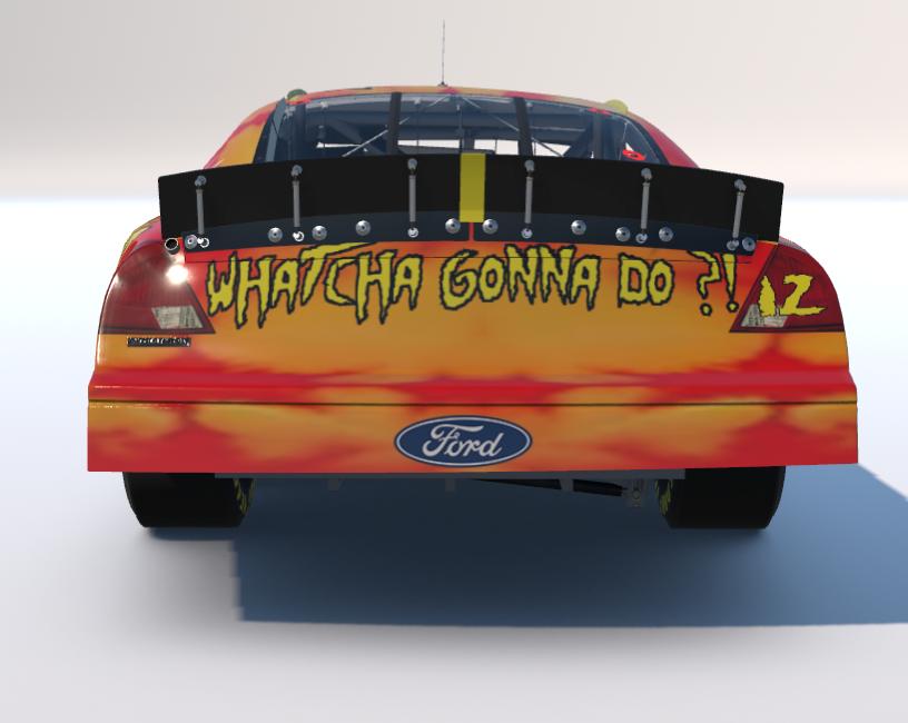 Preview of #12 In Memory Of Hulk Hogan Ford Taurus by Keith Batson