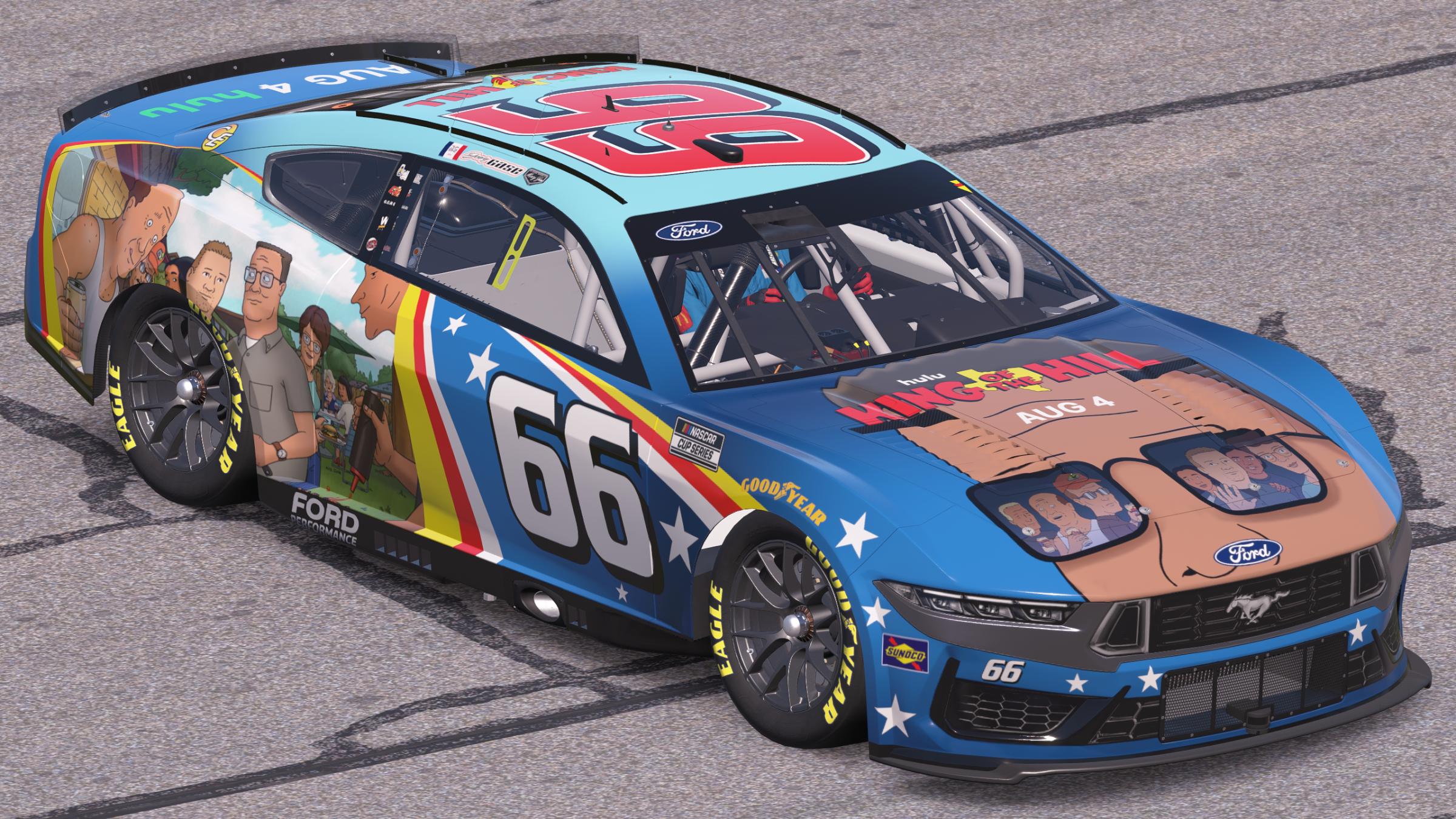 Preview of Joey Gase Garage 66 King of the Hill by Mick J.