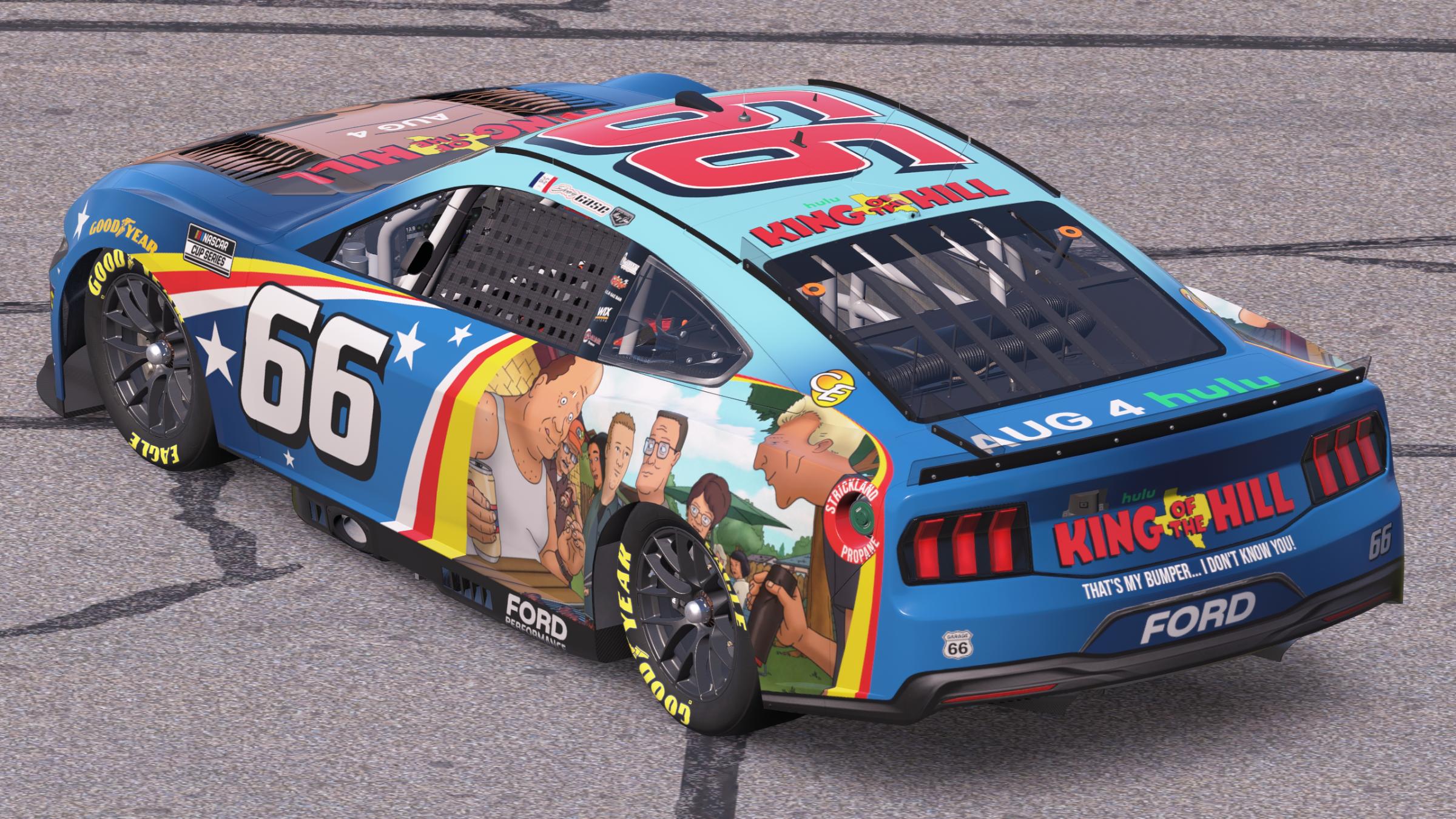 Preview of Joey Gase Garage 66 King of the Hill by Mick J.