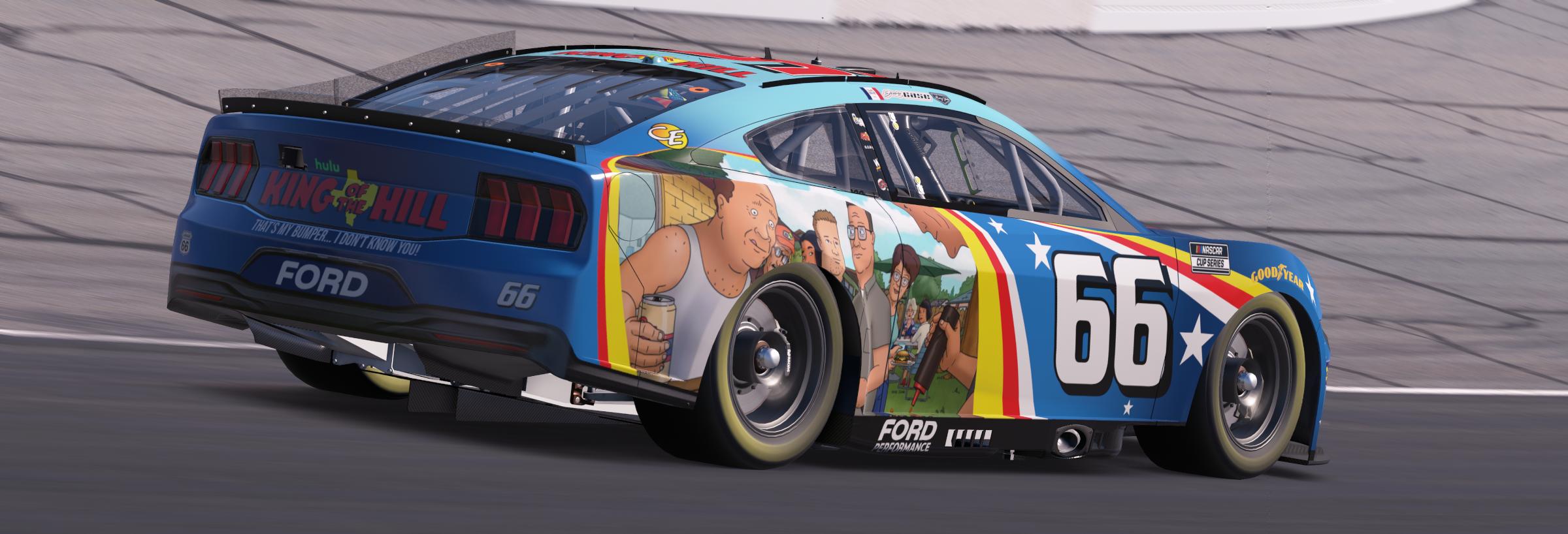 Preview of Joey Gase Garage 66 King of the Hill by Mick J.
