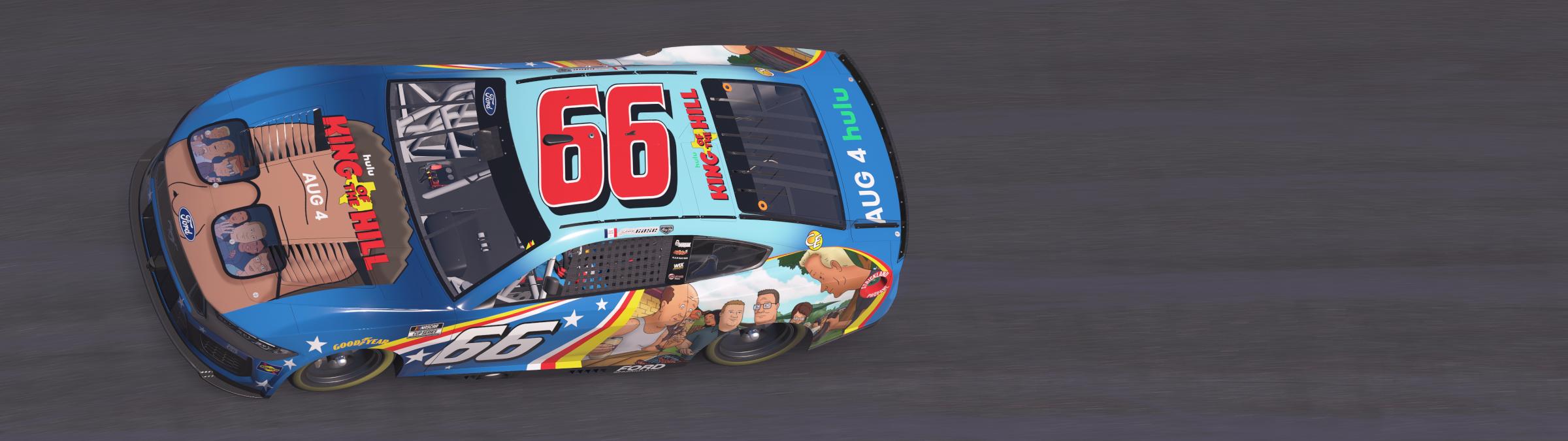 Preview of Joey Gase Garage 66 King of the Hill by Mick J.