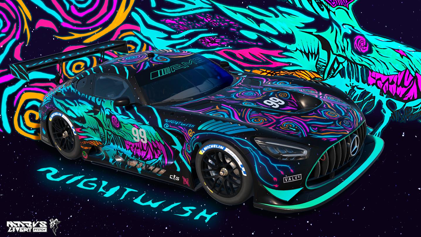 Preview of Nightwish Mercedes AMG GT3 by Mabus T.