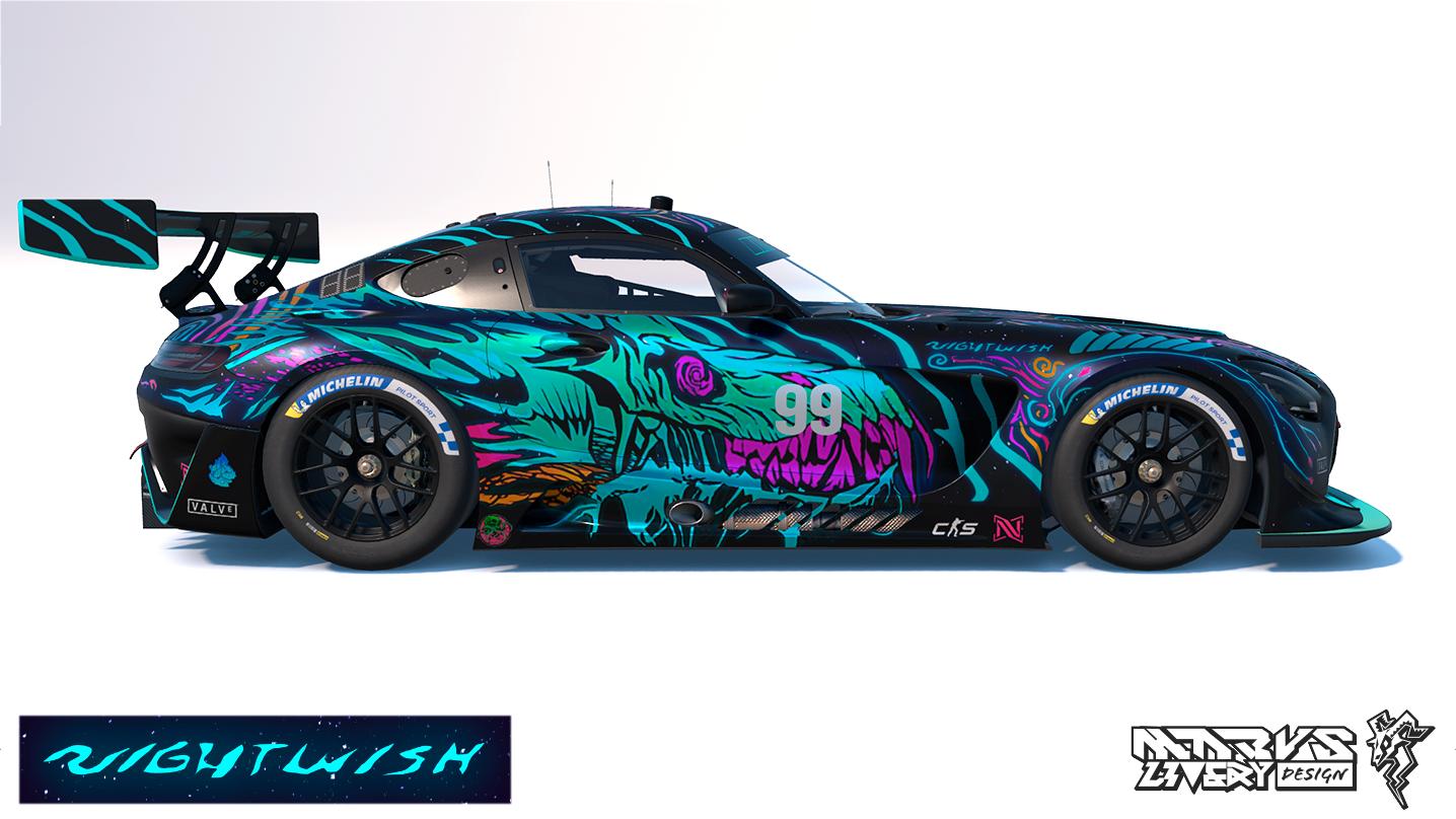 Preview of Nightwish Mercedes AMG GT3 by Mabus T.