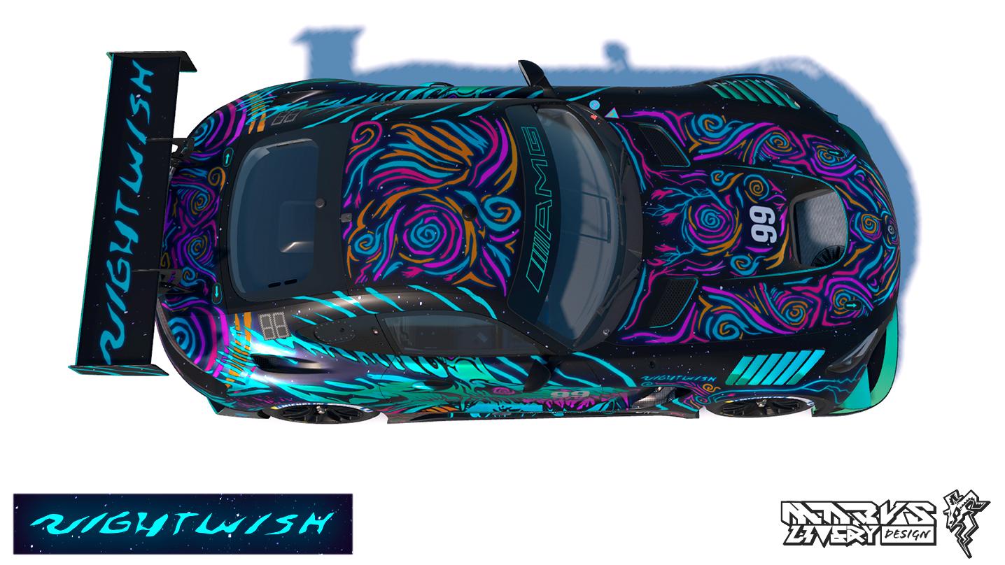Preview of Nightwish Mercedes AMG GT3 by Mabus T.