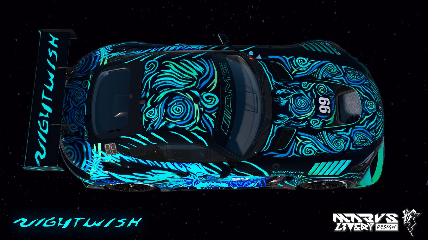 Preview of Nightwish NIGHT VERSION - Mercedes AMG GT3 by Mabus T.