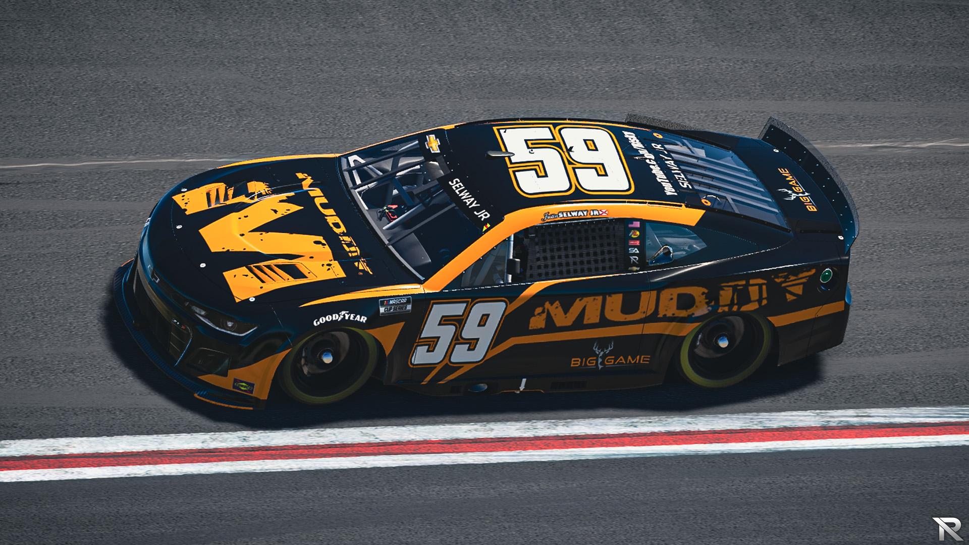 Preview of MUDDY NASCAR Cup Series Chevy 2025 by Justin Selway Jr